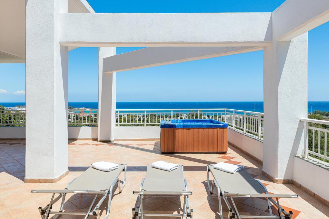 Amazing Apartments With Sea View In Rhodes Town Родос Экстерьер фото